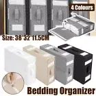 Bed Sheet Set Storage Box Bedding Organizer Household Clothes Blankets Container