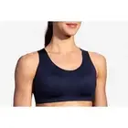 Brooks Women's Dare Crossback Run Bra Navy Underwear Size 32CD Sports Training G
