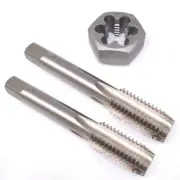 HSS 3/4-10 Taper & Plug Tap & 3/4-10Hexagon Die Thread Right Hand Set