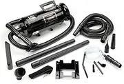 MetroVac 112-112730 Model VNB4AFBR Vac N Blo Compact Wall Mount Portable Vacuum Cleaner/Blower, 4.0 Peak HP Motor, 11.25 Amps, 1350 Watts, 130 CFM/28000 FPM Airflow, Sturdy All Steel Construction