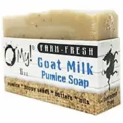Goat Milk Pumice Soap Bar Fragrance Free 6 Oz By O MY