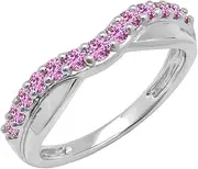 [Dazzlingrock Collection] 10k Round Pink pink-sapphire