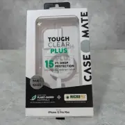 L3. Case-Mate Tough Clear Plus Case For Apple iPhone 12 Pro Max With Magsafe