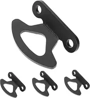 4pcs Hook up Car Tie Down Hook Anchor Tie Down Hooks Truck Bed Cargo Hook Car Tie Down Hook Bracket Bed Cargo Tie Down Anchor Truck Bed Hooks Truck Bed Camper Tie Downs Car Part