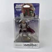 Ganondorf Amiibo Super Smash Bros. 3DS Wii U Japanese Gray Nintendo Logo NEW