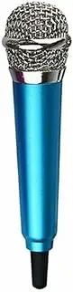 Compact Mini Microphone for Smartphones and Laptops - Universal Portable Vocal Mic for Karaoke, Recording with iPhone, Samsung, Android Compatibility