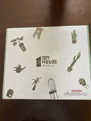 DIY House Dust Cover Clear Acrylic for Miniature Room Box Dollhouse Robotime~NIB