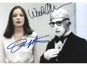 WOODY ALLEN & DIANE KEATING in 1973’s SLEEPER Hand signed Colour 8x10 photo COA