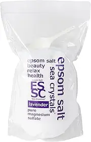 [Amazon.co.jp limited] Epsom Salt lavender scent 2.2kg (bath cosmetics) Seacrystals with measuring spoon