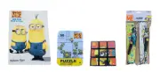 Minion Activity Gift Set ~ Minion On (Activity Book, Puzzle, Glider, Puzzle Cube