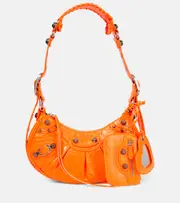 [Balenciaga] Balenciaga Le Cagole XS leather shoulder bag One Size orange
