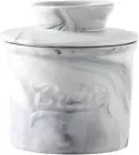 French Butter Crock for Counter with Water Line, Butter Dish Butter Crock French