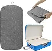 Hanging Ironing Board Ironing Mat, Portable Garment Steamer Hanging Ironing Board Press Pad Handheld Garment Steamer Accessory, Folding Ironing pad for Home Laundry Room Dorm Table