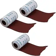 Mellisso 3pcs 5M Long 115mm Width 600 Grit Abrasive Sanding Sand Paper Sandpaper