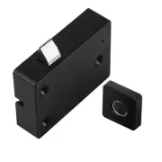 Rechargeable Fingerprint Keyless Smart Panel Board Cabinet Door Drawer Lock A