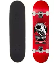 Birdhouse Skateboard Complete Tony Hawk Skull Red 8"