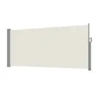Instahut Side Awning Sun Shade Outdoor Blinds Retractable Screen 1.4X3M Cream