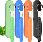 2020 New Version Tongue Scraper Cleaner for Adults & Kids, Grade Metal Tongue B