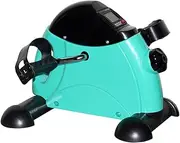 Portable Mini Exercise Bikes,Arm and Leg Pedal Exerciser Fitness Equipment,Indoor Exercise Bike Resistance Adjustable wi