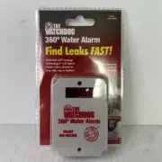 Battery Operated Water Alarm 110 dB Compact Design Detects Leaks Anytime