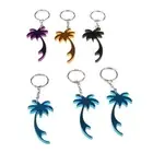 Bottle Opener Keychain for Palm Tree Mini Beer Bottle Opener for Key Ring Outdoo