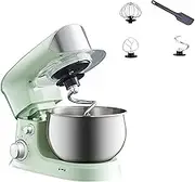 Food Stand Mixer,Kitchen For Baking Mixer,5L Stainless Steel Bowl, Electric Cake Mixer Dough Machine For Daily Use With Egg Whisk,Dough Hook,Flat Beater,Chef Machine Baking Machine