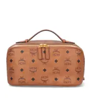 MCM Visetos Ottomar Toiletry Bag One size Brown