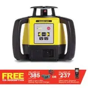 LEICA Rotating Laser Level Red Beam Manual-Single-Grade RUGBY 640 LG6005989