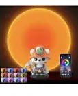 Night Light, Cartoon Bear, Home Mood Decorative Lamp APP Remote Control, Sunset