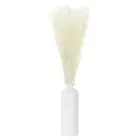 50PCS Faux Pampas Grass Decor, 22"/55cm Artificial Fluffy Grass Stems, Beige