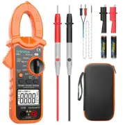 Digital Clamp Meter, 6000 Counts TRMS Multimeter, Amp Meter Clamp ac/dc for C...
