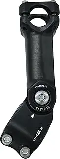 Frediuo Road Bike Stem Bicycle Handlebar Stem Cycling Accessories Part Metal Adjustable 30 Degree Repairing Replacement Part Riser