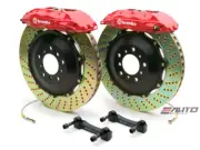 Brembo Front GT Brake 4Pot Caliper Red 355x32 Drill Disc Porsche 930 911 80-89 (for: Porsche)