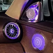 64 colors Speaker For Mercedes GLC300 glc63 X253 Ambient Lighting Door Tweeter