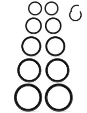 5 Pairs 16G Nose Rings Hoops 316l Surgical Steel Septum Jewelry Hinged Segmen...