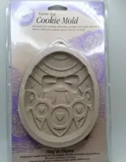 Wilton Easter Egg Shortbread Cookie Mold 1997