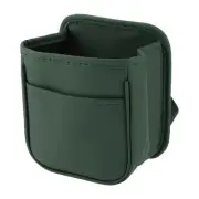 Car Trash Can Portable and Hanging Front Rear Seats Back Trash Bin Green 1 Pcs