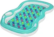 [Bestway] Inflatable Island Lounger, Swimming Pool Floats, Floating Bed for Adults and Kids