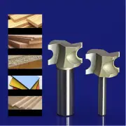 Half Round Bull Nose Router Bit 1/4 or 1/2" Shank Trim Carving Tool -Select Size