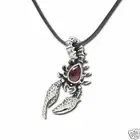 NEW MYSTICA ACCESSORY POISON SCORPION NECKLACE W/ GEM