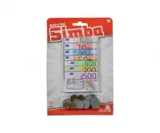 Simba 104528647 - World Of Toys - Euro - Play Money - New