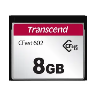 新風尚潮流 【TS8GCFX602】 創見 8GB CFast SATA 記憶卡 MLC 顆粒 非傳統CF卡