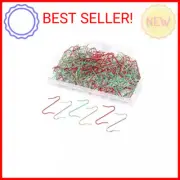 Lemonfilter 200Pcs Christmas Ornament Hooks Christmas Tree Hanger Hooks S Hooks