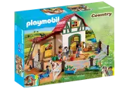 Playmobil 5684 Pony Farm Horses Toy Set Stable Barn Paddock w/Figures NEW