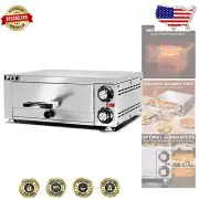 Versatile Indoor Countertop Pizza Oven with Timer & Crumb Tray - 12 Inch