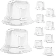 GLEAVI 10Pcs Hat Stand Rack Tabletop Display Holders for Baseball Caps Travel Caps Support for Shops Supermarkets Home Use Hat Protection Organization