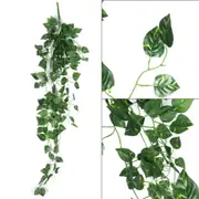 D 2X 96cm Artificial Ivy Vine Fake Foliage Flower Hanging Leaf Garland Plant Party