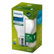 Philips A60 E27 LED 1535Lm Cool White 7.3W Ultra Efficient Globe