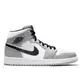 NIKE AIR JORDAN 1 MID SMOKE GERY 白灰黑【A-KAY0】【554724-092】