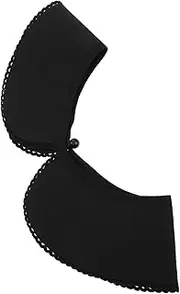[Ipetboom] False Collar Shirt Fashionable Dickey Collar Cotton Choker Tie Decorative Lapel Ideal for Dresses Lightweight